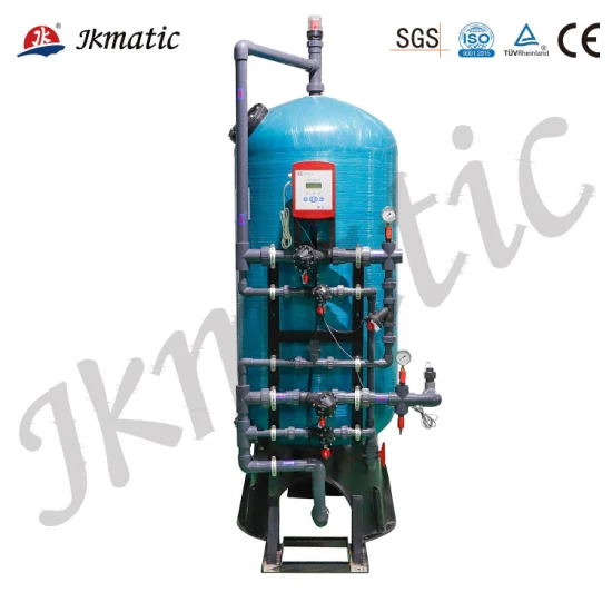 Jkmatic Resin Exchange/Silica Sand/Active Carbon/Sand Filter/Multimedia Water Filter and Softener Treatment Equipment Save up to 50% Water and 30% Salt