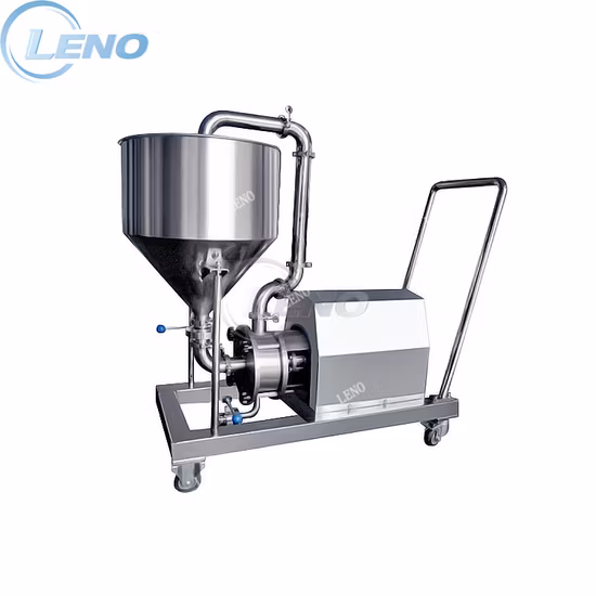 Stainless Steel Liquid Paste Cosmetic Shampoo Homogenizer High Shear Pump Mixing Emulsifier