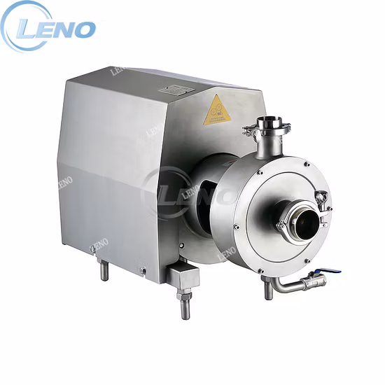 Stainless Steel Liquid Paste Cosmetic Shampoo Homogenizer High Shear Pump Mixing Emulsifier