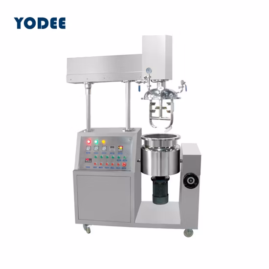 Lab Small Capacity High Shear Batch Homogenizer Emulsifier Mixer